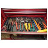 Craftsman Tool Chest with Tools - Klein Drivers, Pliers