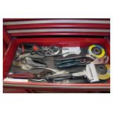 Craftsman Tool Chest with Tools - Klein Drivers, Pliers