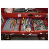 Tool Chest with Tools - Vintage S-K Top and Bottom