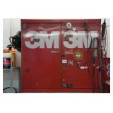 3M Cabinet with Contents - Automotive Body Work Supplies