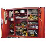 3M Cabinet with Contents - Automotive Body Work Supplies