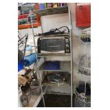 Metal Rack with Contents