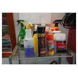 Metal Rack with Contents