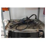 Metal Rack with Contents