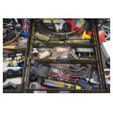 Organizer Drawers with Small Parts and Fasteners