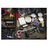 Organizer Drawers with Small Parts and Fasteners