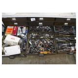 Organizer Drawers with Small Parts and Fasteners