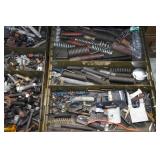 Organizer Drawers with Small Parts and Fasteners