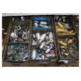 Organizer Drawers with Small Parts and Fasteners - Automotive Lighters