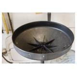 Adjustable Height Oil Drain Bucket with Metal Tray