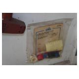 Contents of Cabinet - Riding Gear, Solder Irons, Lawn and Garden Chemicals