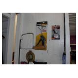 Contents of Cabinet - Riding Gear, Solder Irons, Lawn and Garden Chemicals