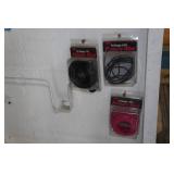 Contents of Cabinet - Riding Gear, Solder Irons, Lawn and Garden Chemicals