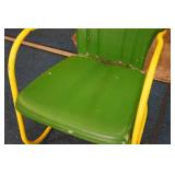 John Deere Metal Chair