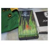 John Deere Items - Pillow Case, Canisters, Table Lamp
