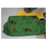 John Deere Items - Pillow Case, Canisters, Table Lamp