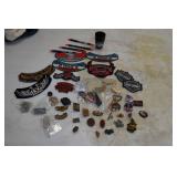 Harley Davidson and Sturgis Pins and Patches