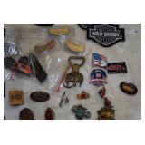 Harley Davidson and Sturgis Pins and Patches