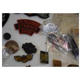 Harley Davidson and Sturgis Pins and Patches