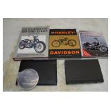 Assorted Harley Davidson and Motorcycle Books