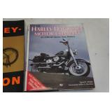 Assorted Harley Davidson and Motorcycle Books