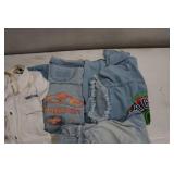 Harley Davidson Jacket, Denim Shirts, and Dress Shirts