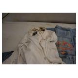 Harley Davidson Jacket, Denim Shirts, and Dress Shirts