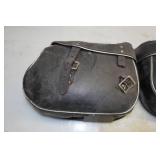 Vintage Harley-Davidson Leather Saddle Bags