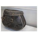 Vintage Harley-Davidson Leather Saddle Bags