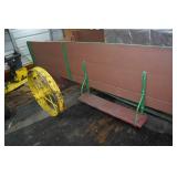 Antique Steel Wheel Horse-Drawn Wagon