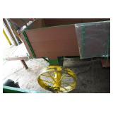 Antique Steel Wheel Horse-Drawn Wagon