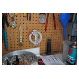 Assorted Tools - Channellock, Bench Vise, Vise Grips