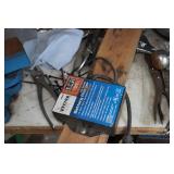 Assorted Tools - Channellock, Bench Vise, Vise Grips