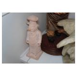 Assorted Decorative Statues