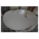 White Dining Table with Chairs