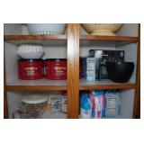 Kitchen Contents - Dishes, Small Appliances, Cookware