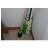 Brooms, Mops, Ironing Board
