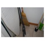 Brooms, Mops, Ironing Board