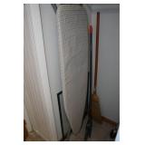 Brooms, Mops, Ironing Board