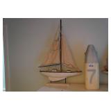 Sailboat and Buoy Décor