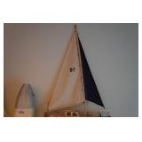 Sailboat and Buoy Décor