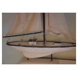 Sailboat and Buoy Décor