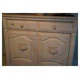 Wood Armoire with Drawers