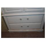 Wood Armoire with Drawers