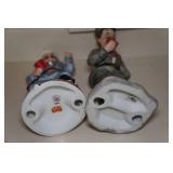 Brass Bear and Soldier Figurines