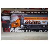 Die Cast Promotions 1:64 Scale Tractor Trailer - Yellow