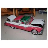Car Collectibles - Wood Models, Menards Truck, Franklin Mint 1955 Crown Vic