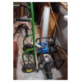 Pacific Hydrostar 3" Gas Powered Trash Pump with Dolly