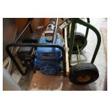 Pacific Hydrostar 3" Gas Powered Trash Pump with Dolly