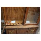 Wood Gun Cabinet
